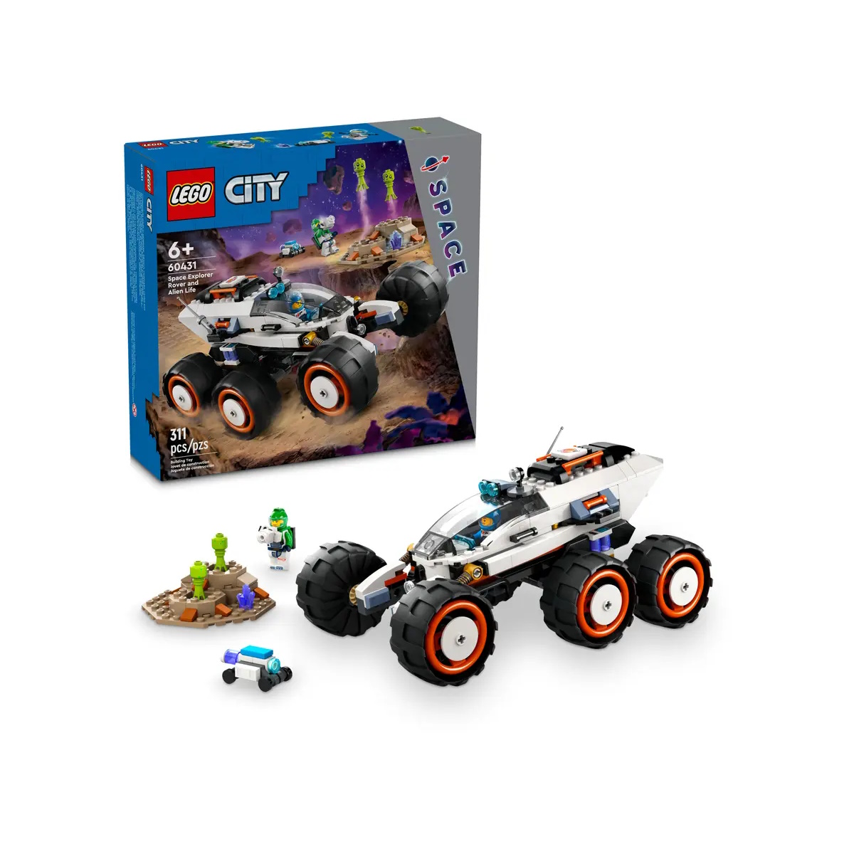 Конструктор LEGO City Ровер Space Explorer 311 дет. - фото 1