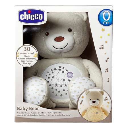 Игрушка проектор, ночник Chicco Мишка