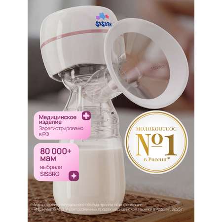 Молокоотсос электрический SISBRO Care