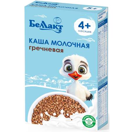 Каша Беллакт на зерно-молочной основе гречневая 200г с 4месяцев