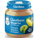 Пюре Gerber Яблоко-груша с 5 мес 125 г