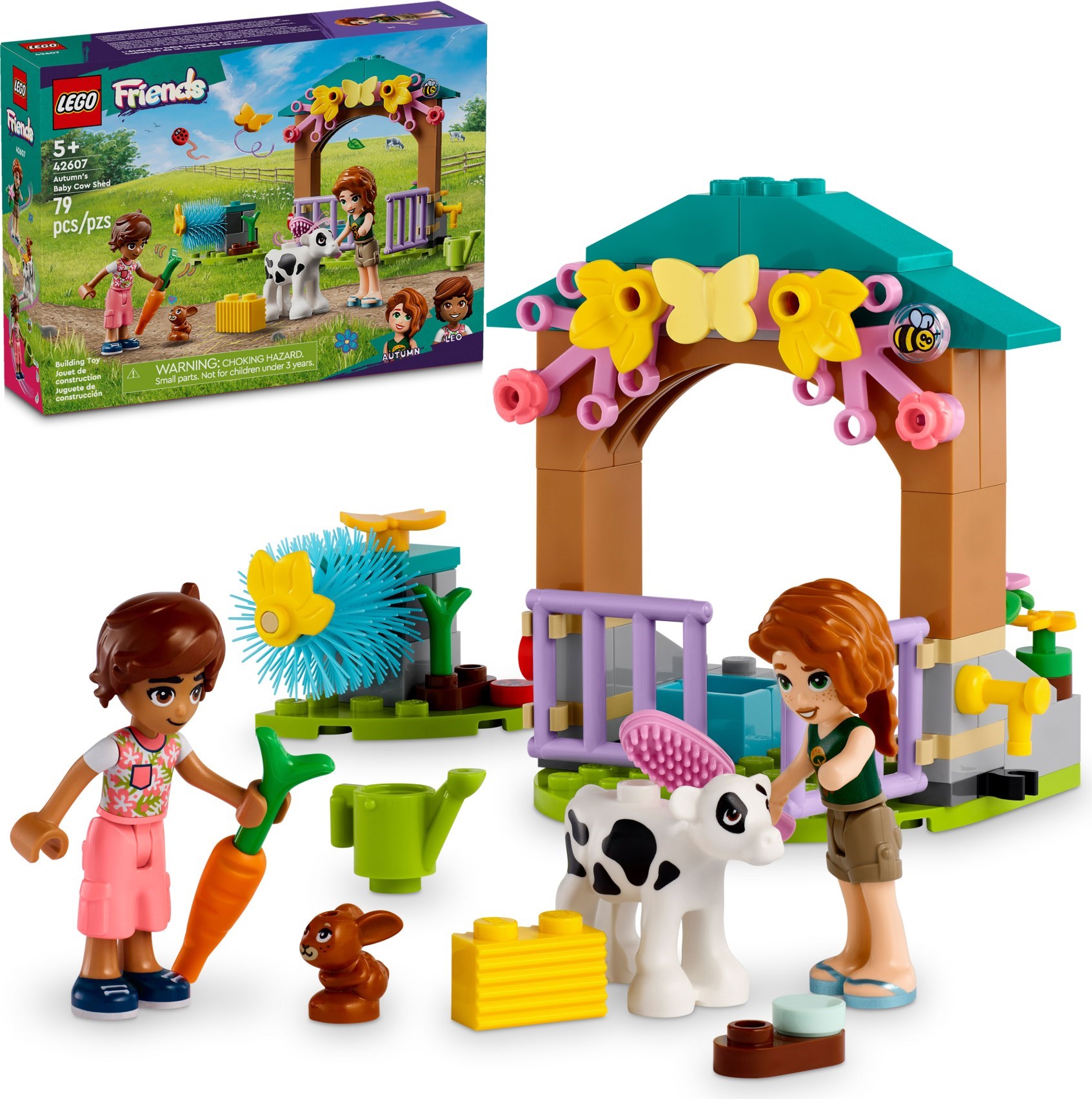 Изображение товара Конструктор LEGO Friends Осенний коровник 42607 для детей 5 лет и старше