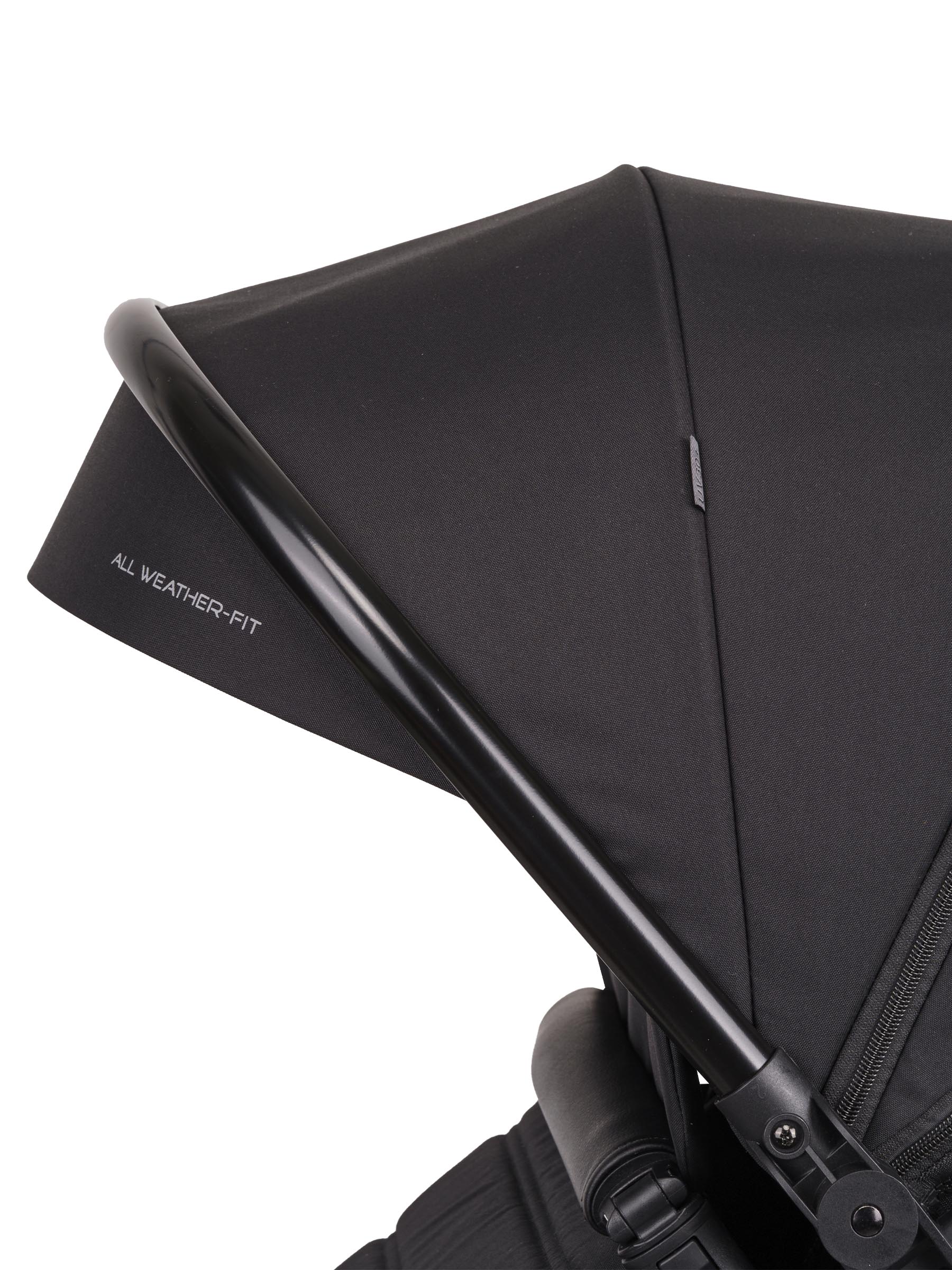 Коляска трансформер Indigo TARGET 3в1 черный - фото 30