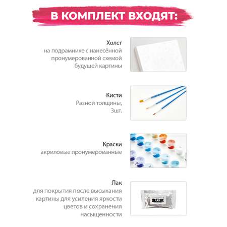 Картина по номерам Hobby Paint Милый кролик в ассортименте