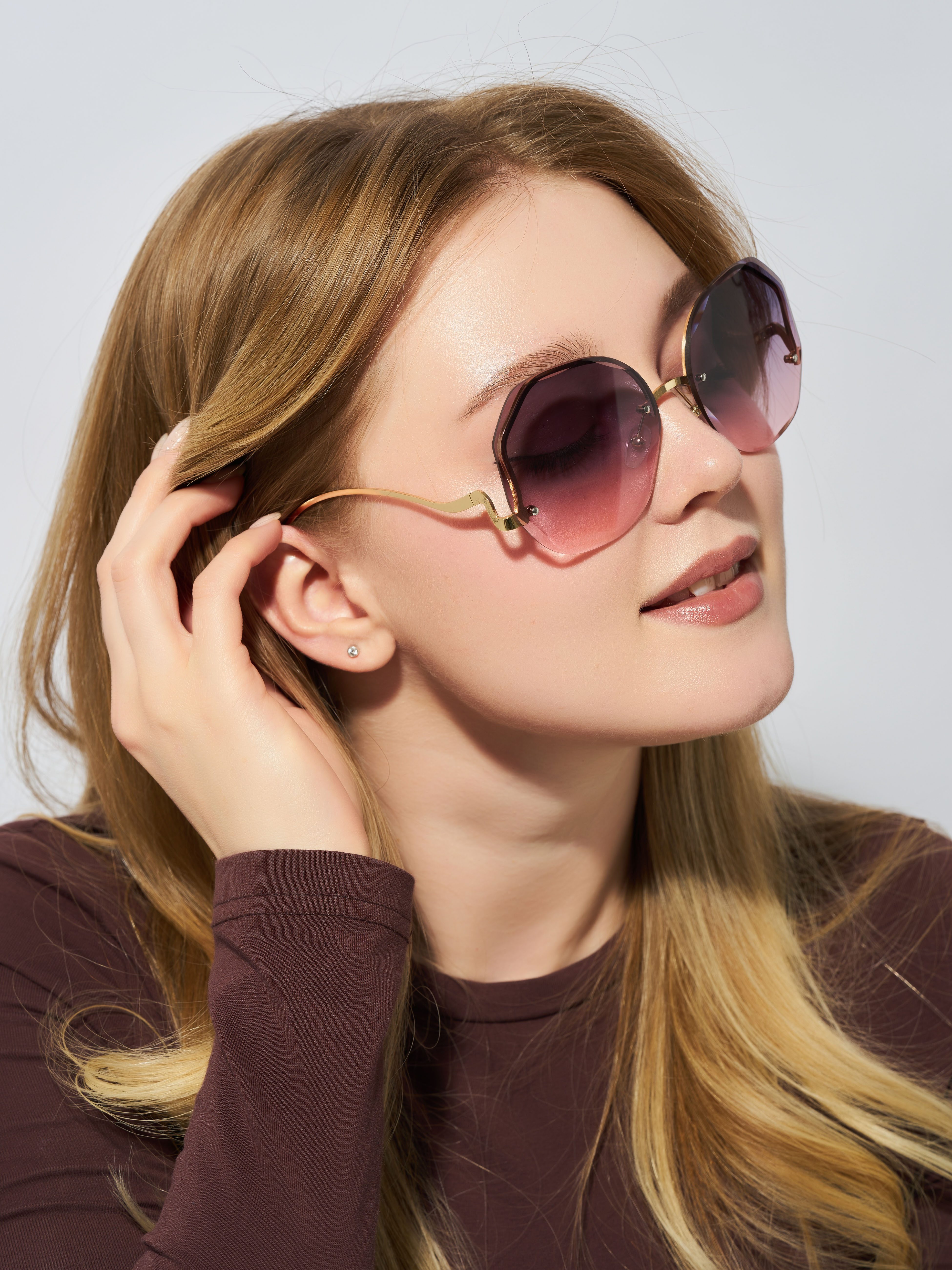 Солнцезащитные очки SUNNY GLASS O00012-1 - фото 4