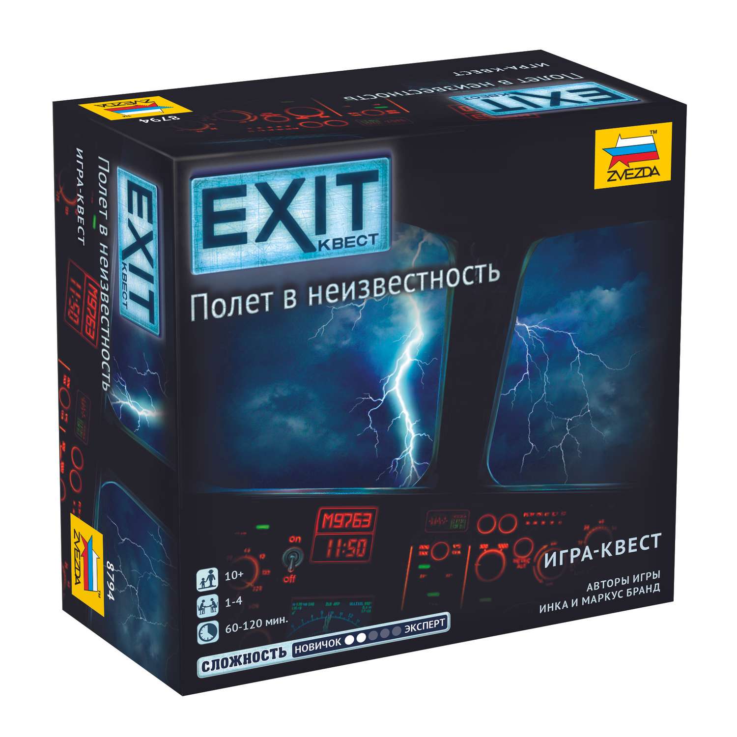 Игра настольная Звезда Exit Полёт в неизвестность 8794 - фото 1