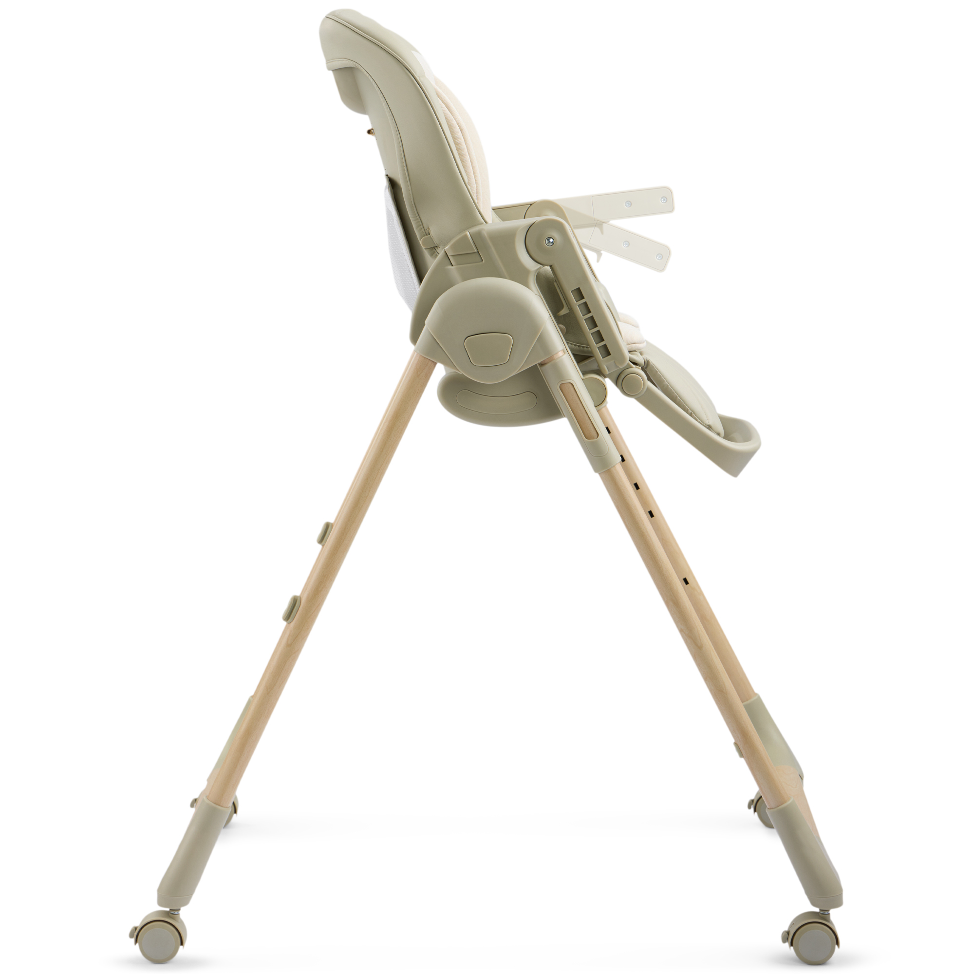 Стульчик для кормления Happy Baby WILLIAM LUX зеленый - фото 4