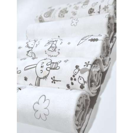 Пелёнка Daisy фланель 90х120 см 5 шт.