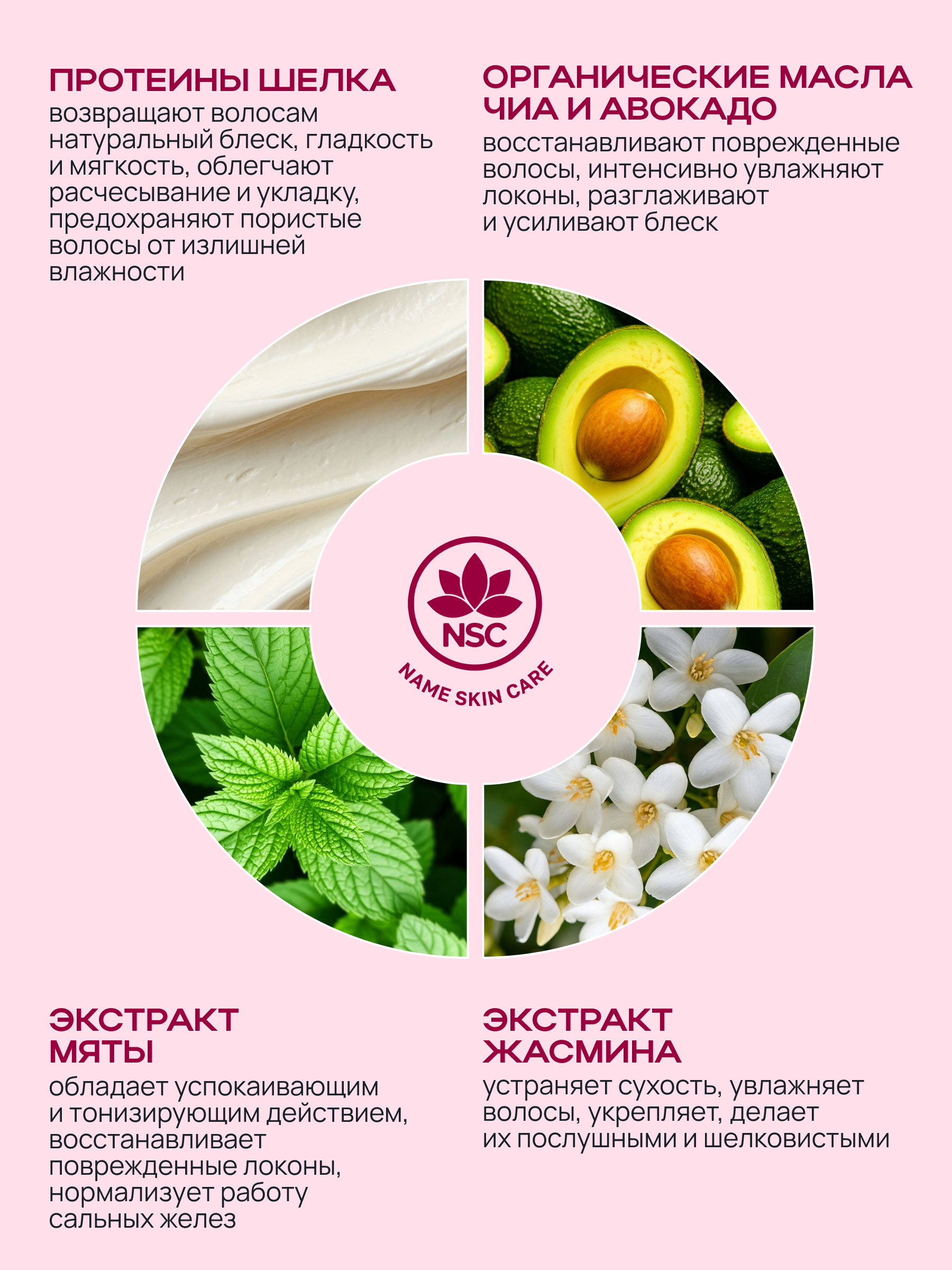 Шампунь NAME SKIN CARE 1000 мл - фото 4