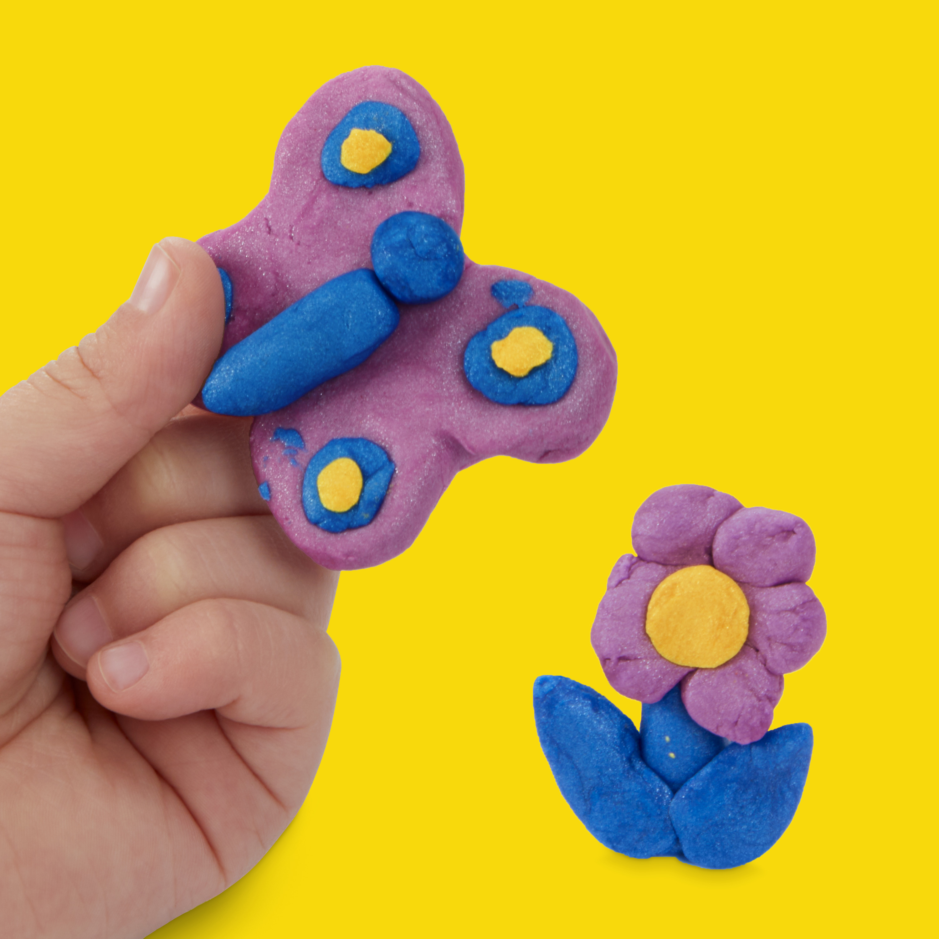 Масса для лепки Hasbro Play Doh Металлик 4шт - фото 4