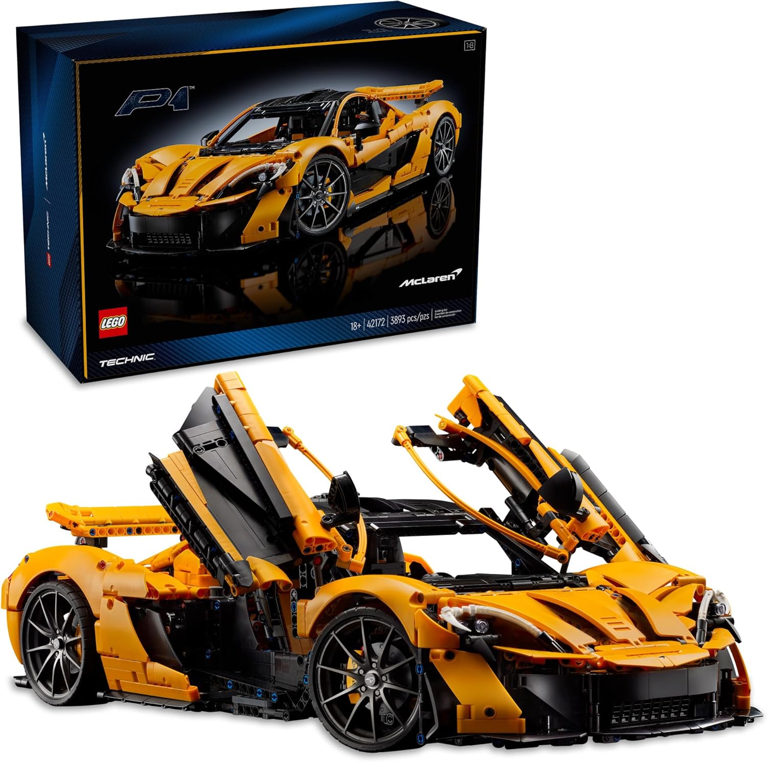 Конструктор LEGO Technic McLaren P1 блочный - фото 1