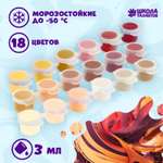 Краски акриловые Школа Талантов 18 цв.