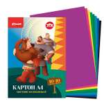Цветной картон Комус 10 лист.