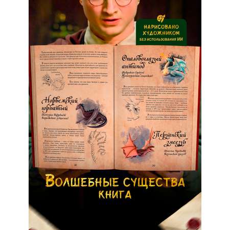 Книга True Books Space Волшебные существа по вселенной Гарри Поттера