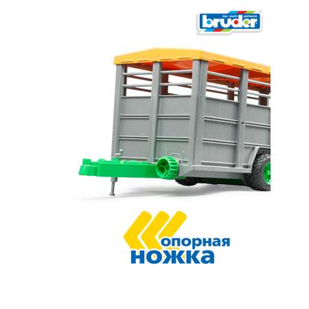 Прицеп Bruder для перевозки животных 1:16