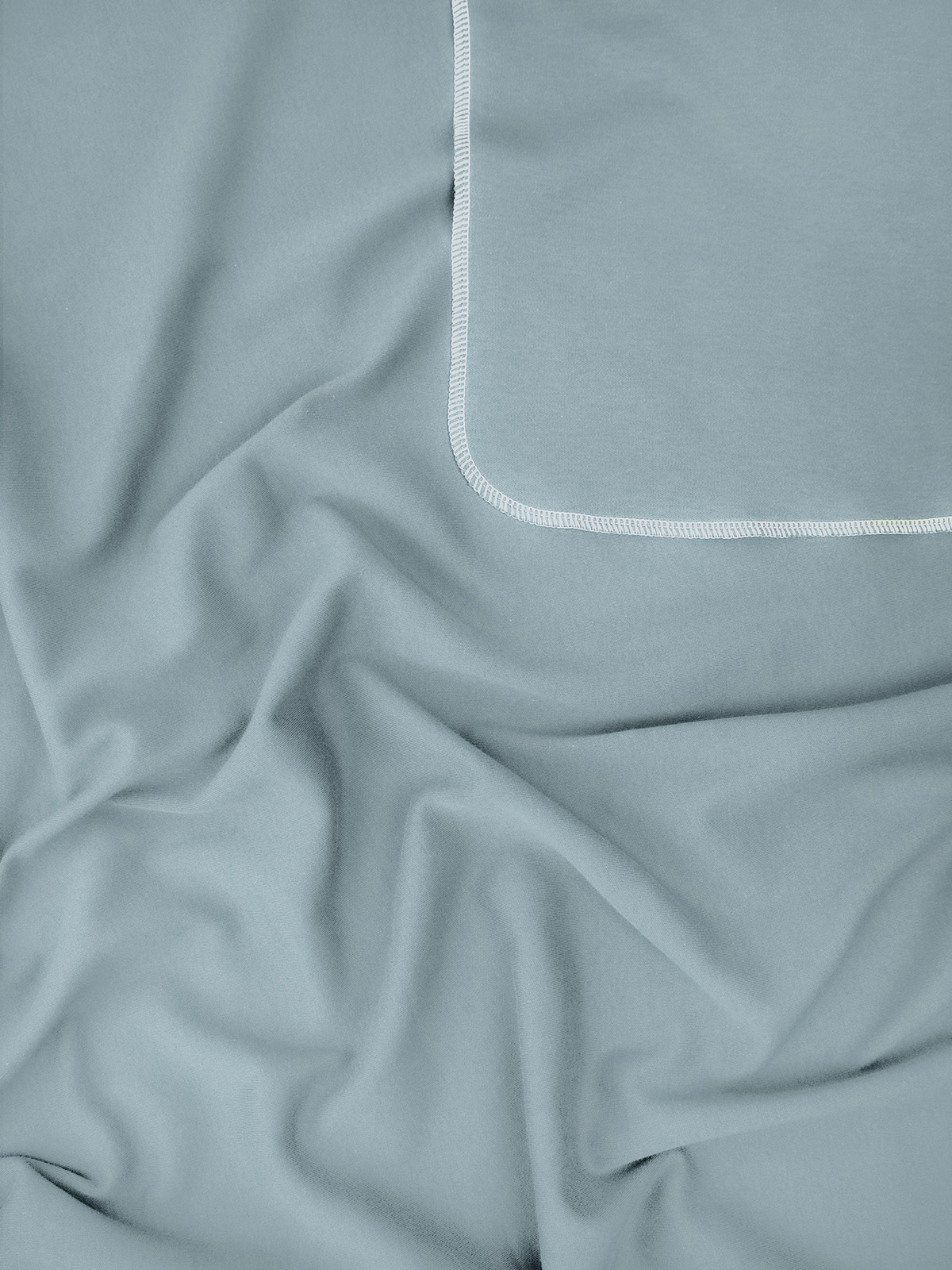 Пелёнка Mjolk Baby Blue трикотаж 80х80 см - фото 3