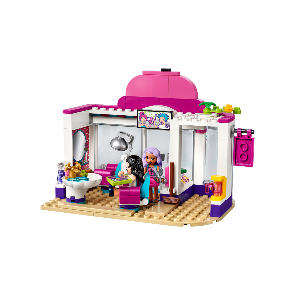Конструктор LEGO Friends Парикмахерская Хартлейк Сити 648 дет. - фото 6