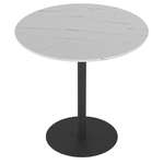 Стол обеденный КАЛИФОРНИЯ МЕБЕЛЬ Дейл Белый мрамор