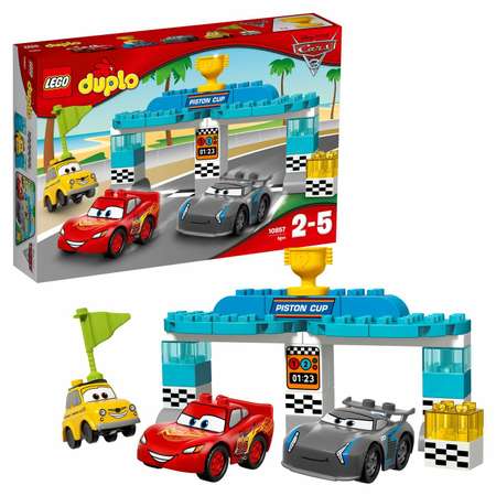 Конструктор LEGO DUPLO Гонка за Кубок Поршня блочный