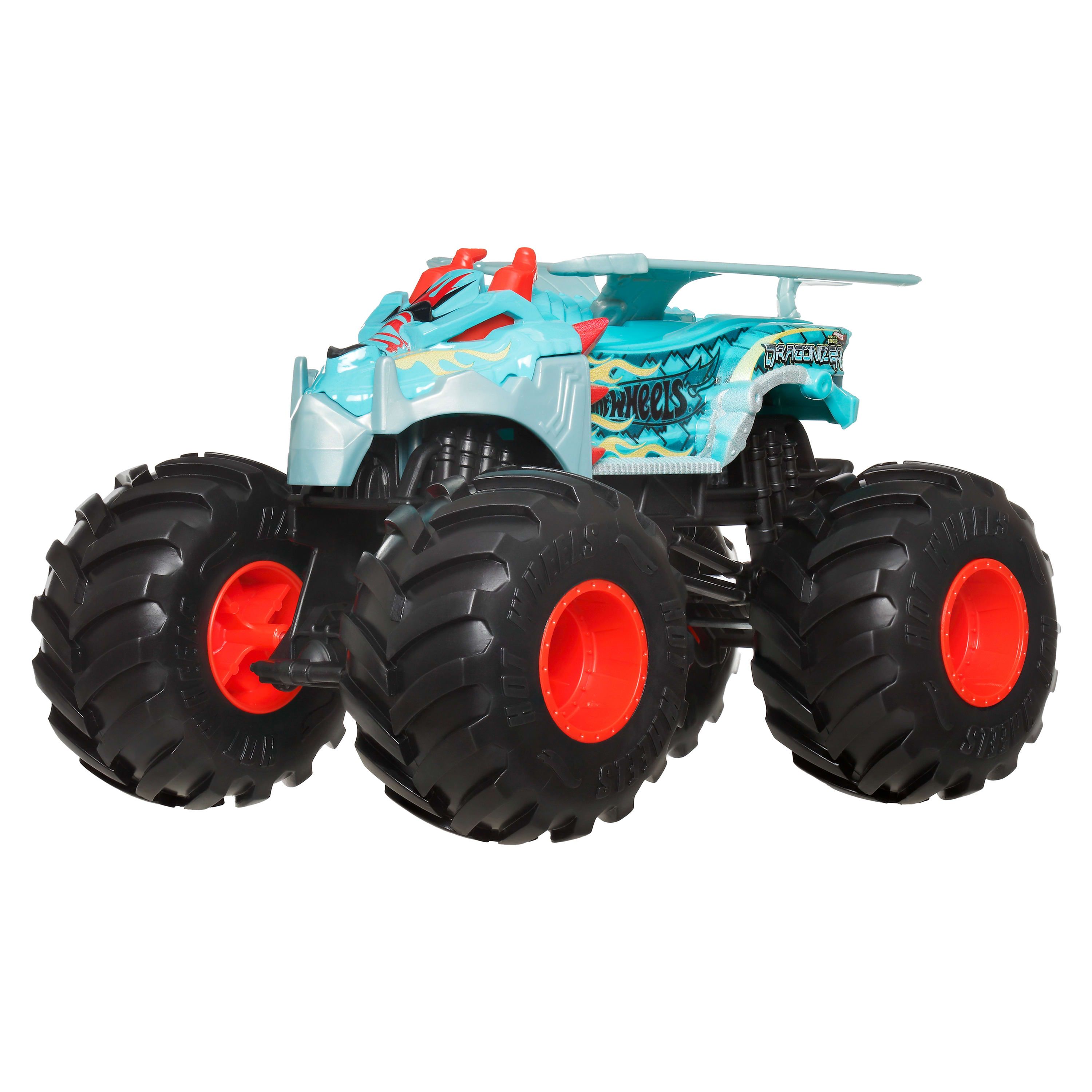 Монстр-трак Hot Wheels Dragonizer 1:24 FYJ83/JCC90 - фото 1