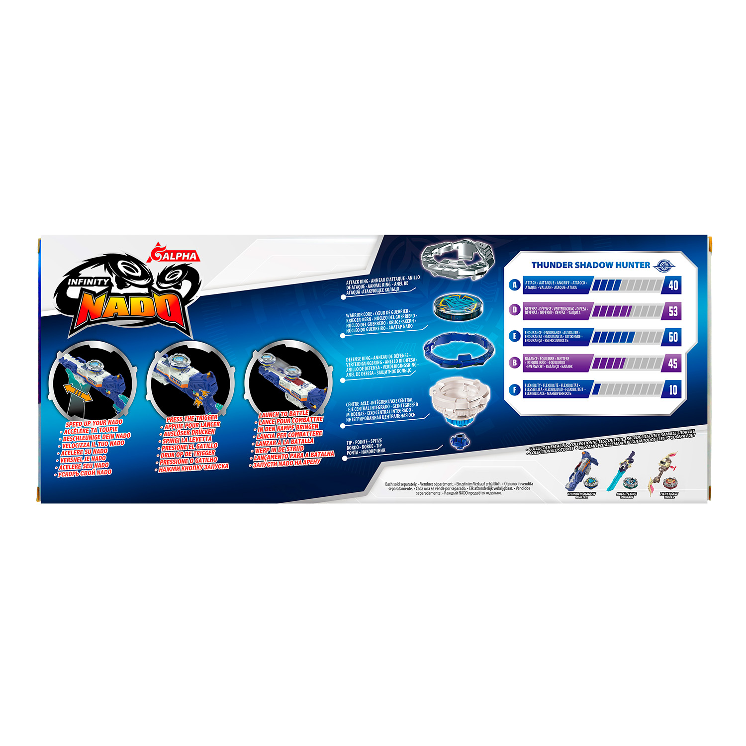 Игровой набор Infinity Nado Thunder Shadow Hunter - фото 4