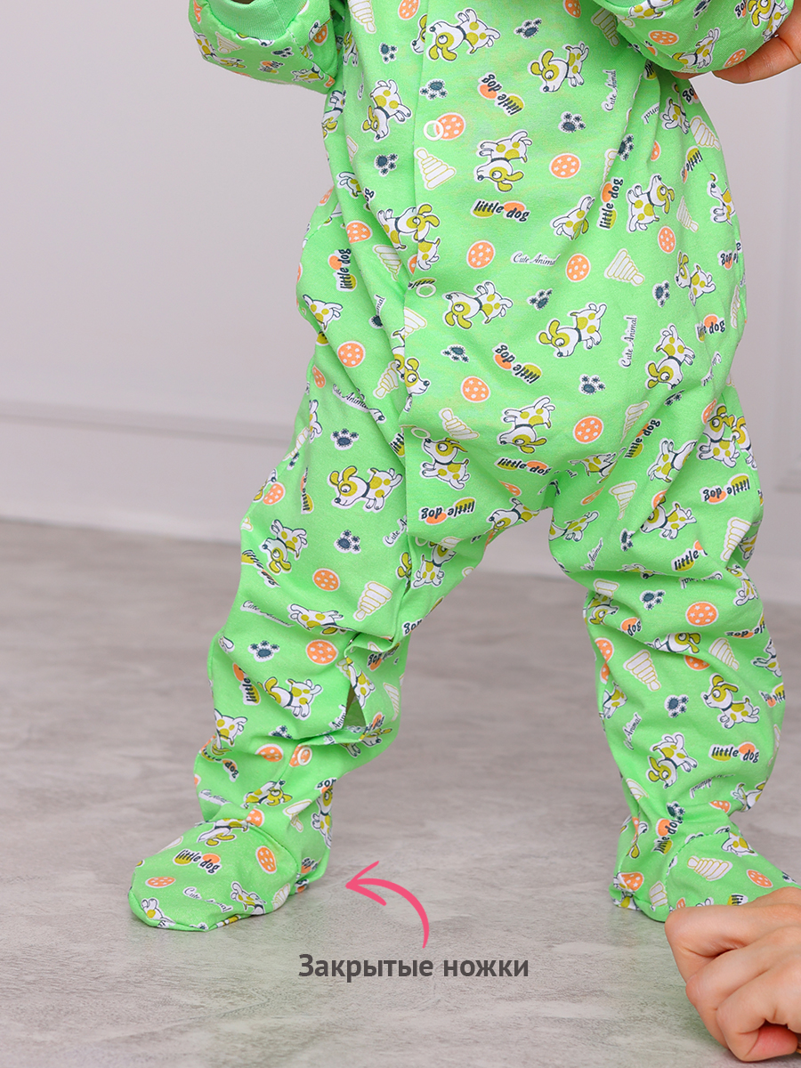 Комбинезон YOULALA 01201001-пес-зел-чк - фото 2