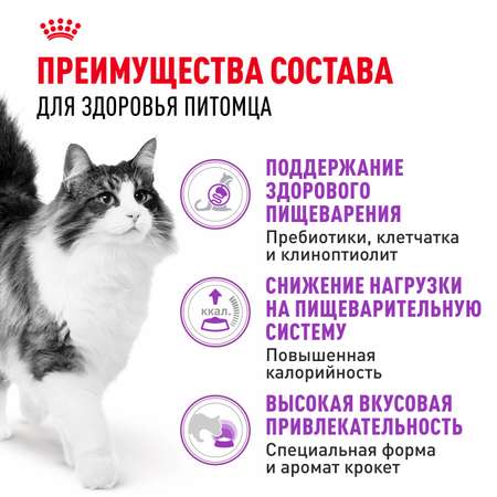Корм сухой для кошек ROYAL CANIN Sensible 33 2кг с чувствительной пищеварительной системой
