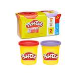 Масса для лепки Hasbro набор Play Doh красный+лаванда