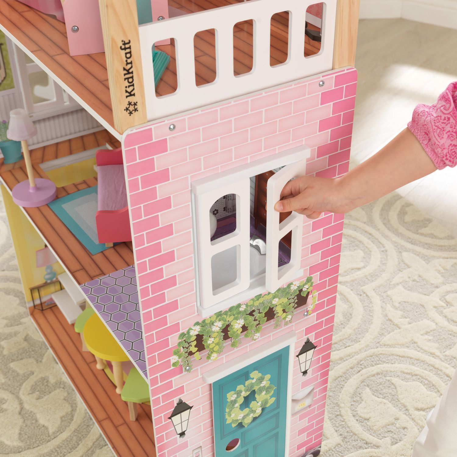 Домик для кукол KidKraft с мебелью 65959_KE - фото 4