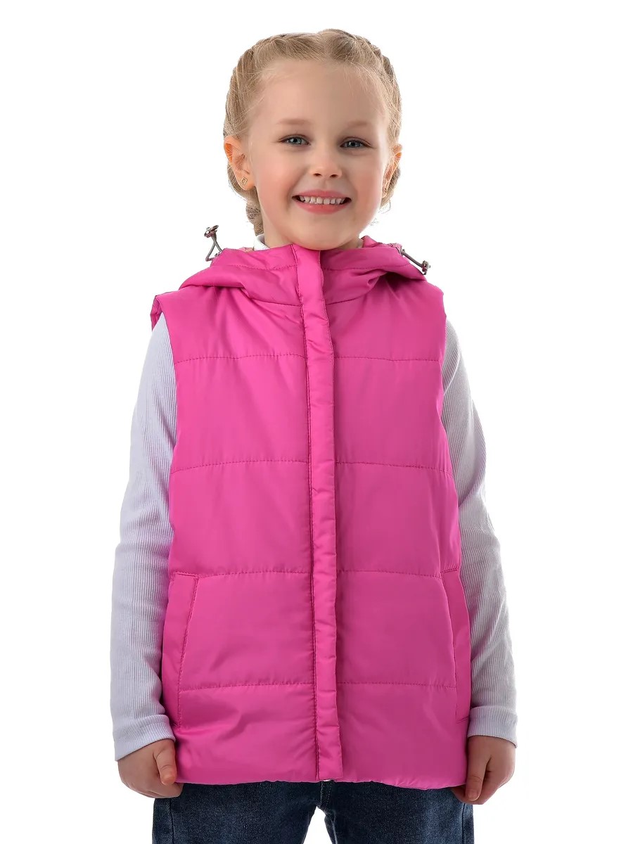 Жилет Rusland 925/фуксия - фото 2