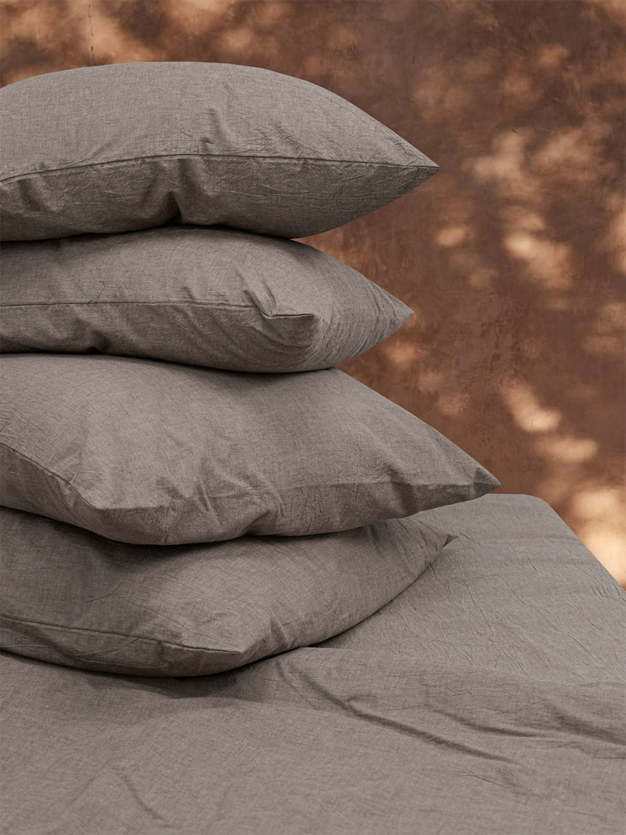 Комплект постельного белья BRAVO Organic кофе 6 предм. - фото 6