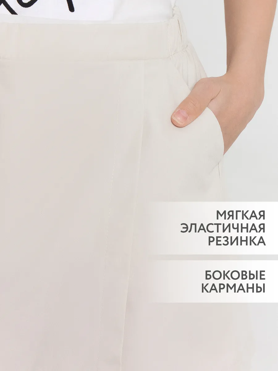 Шорты Mark Formelle (Марк Формэль) 137757/льняной - фото 5