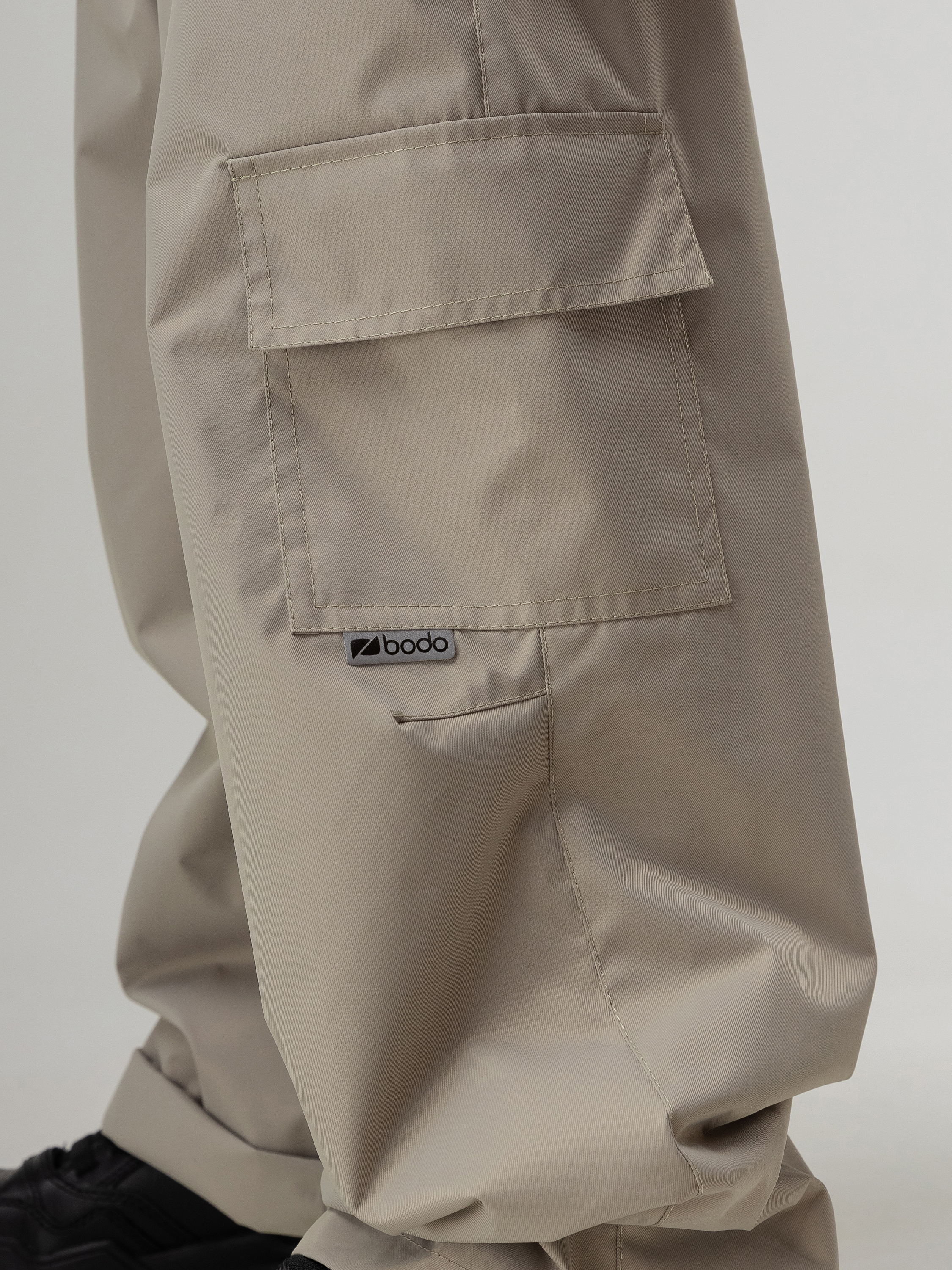 Брюки Bodo 33-48MU_серо-бежевый - фото 8