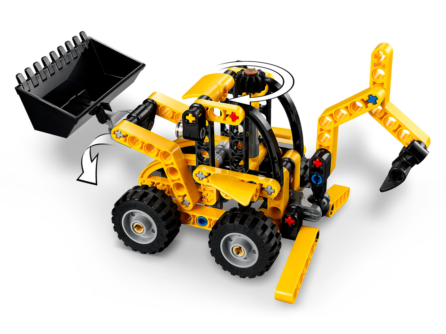 Конструктор LEGO Technic Экскаватор-погрузчик 42197 104 дет. - фото 3