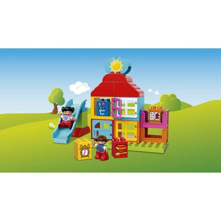 Конструктор LEGO DUPLO Мой первый игровой домик блочный