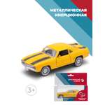 Автомобиль . Chevrolet 1:34 желтый
