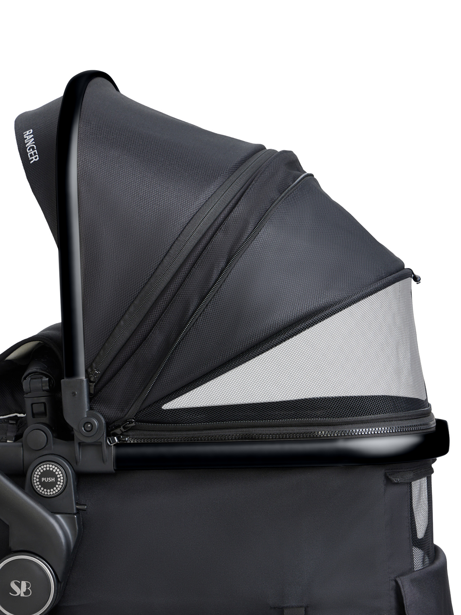 Коляска 3в1 Sweet Baby Ranger Neo Black Glossy черный - фото 22