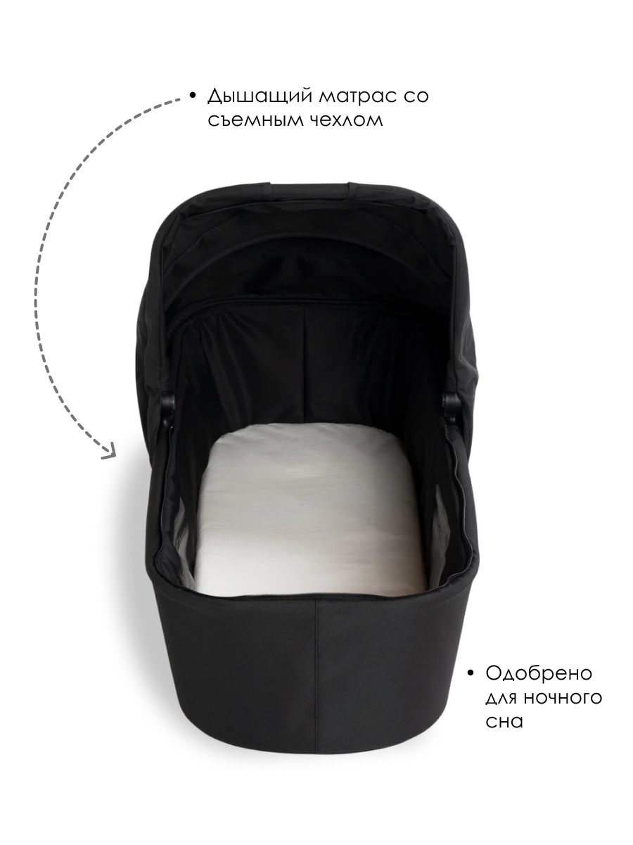 Люлька Bumbleride Era, Indie, Speed 2025/ Black - фото 3