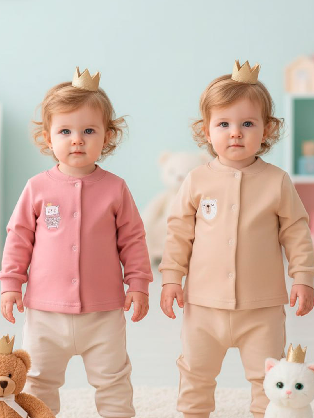 Кофточка 2 шт Совенок Дона БШ2-201-1/15 - фото 1