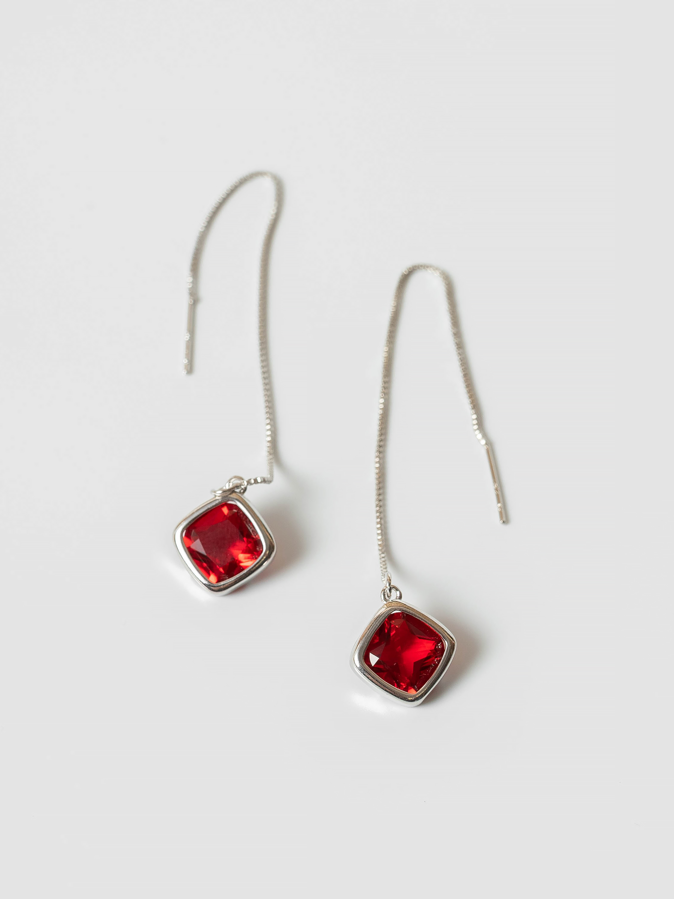 Серьги Shine and Beauty 75912-9-КРАСН - фото 5