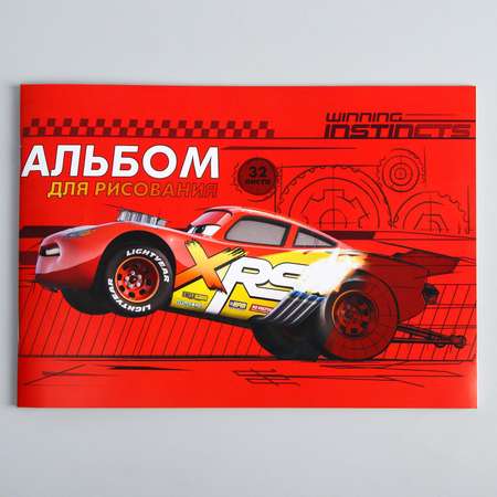 Альбом Disney Тачки А4 32 лист.