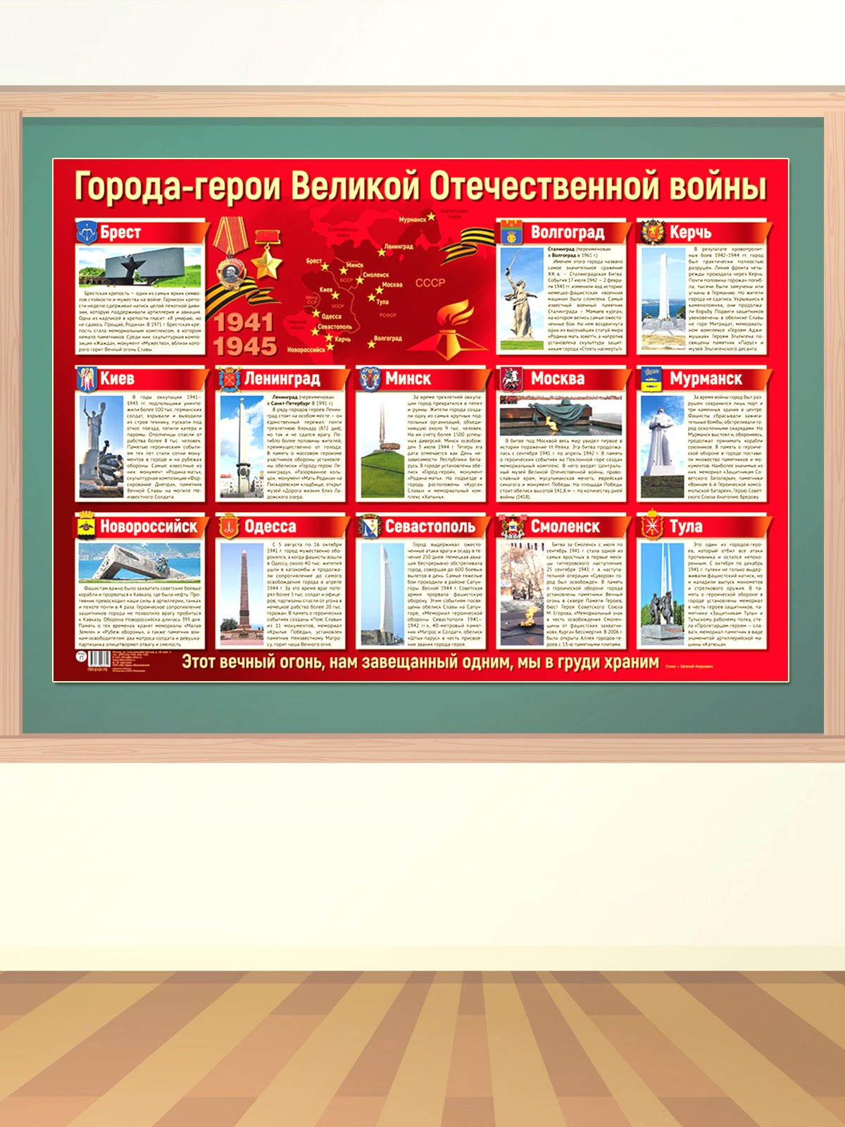 Плакат ТЦ Сфера Города-герои - фото 2