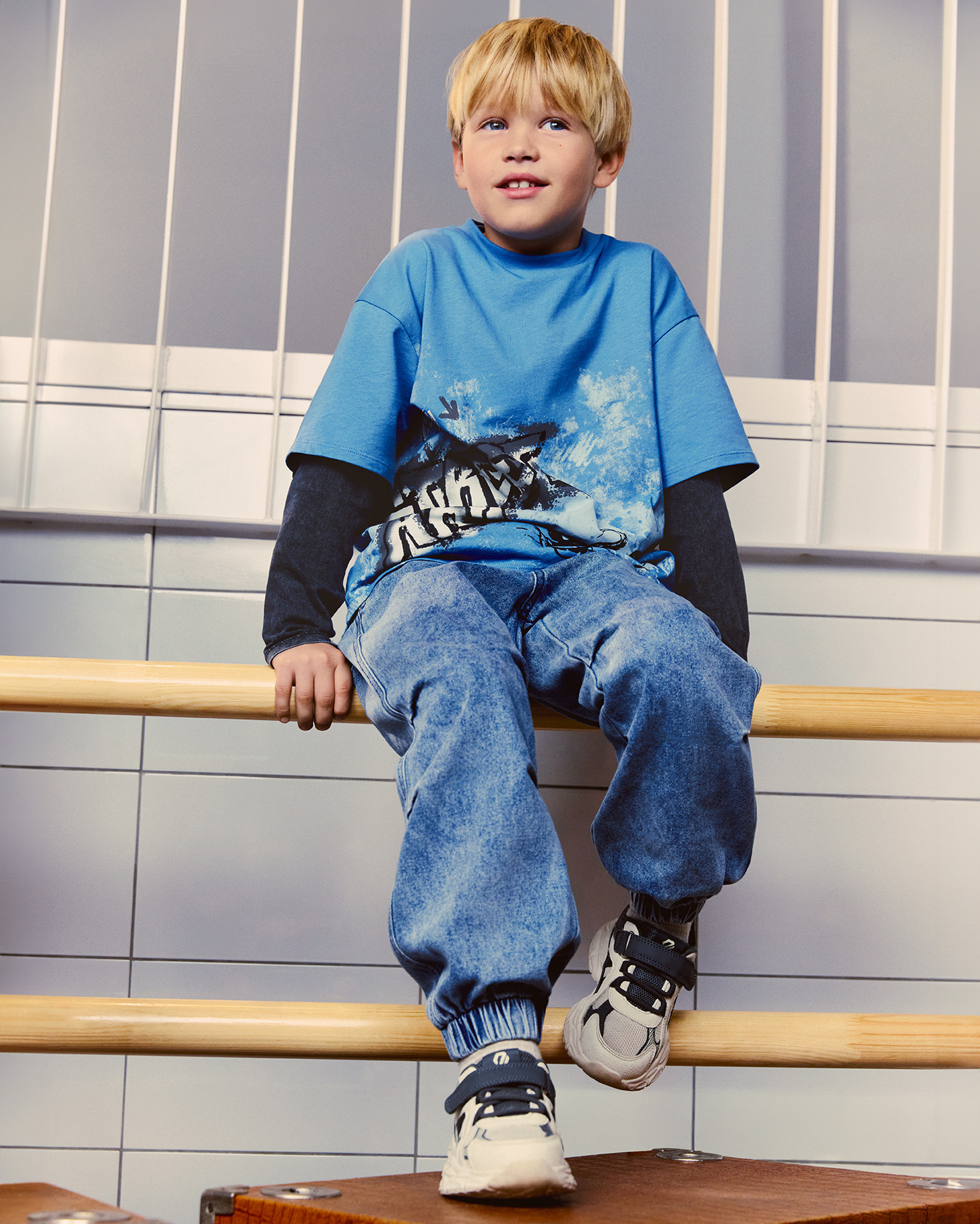 Джинсы Futurino S26FU1-B326kb-66 - фото 6