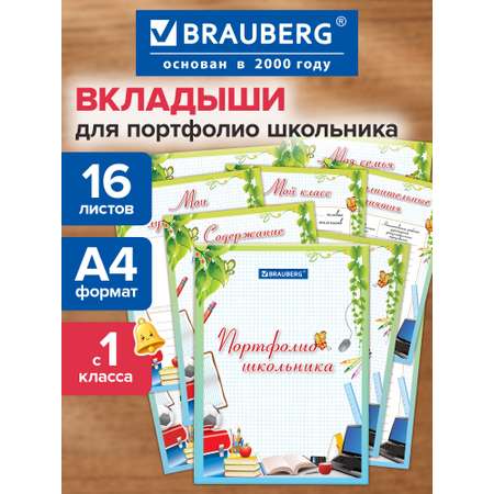 Папка-портфолио Brauberg А4