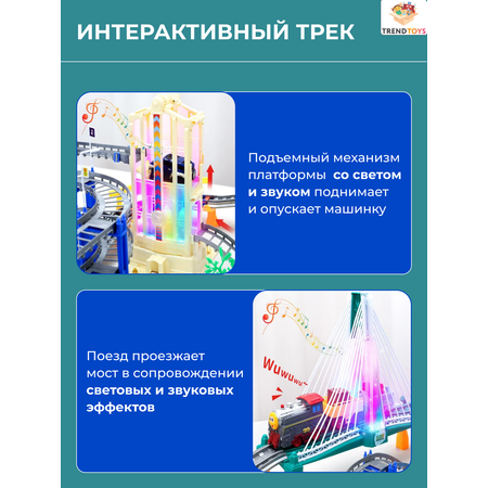 Развивающая железная дорога TrendToys