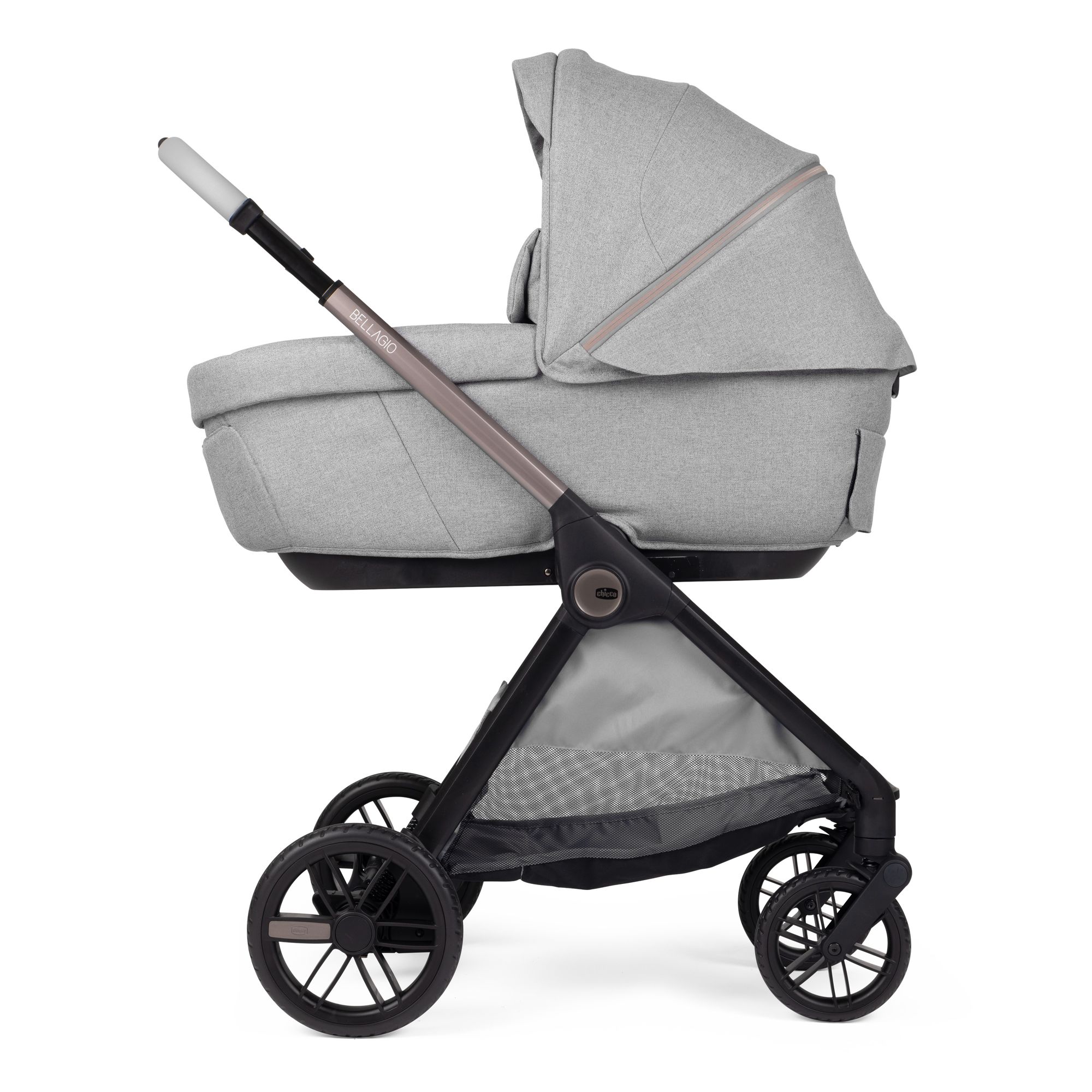 Коляска прогулочная Chicco серый - фото 17