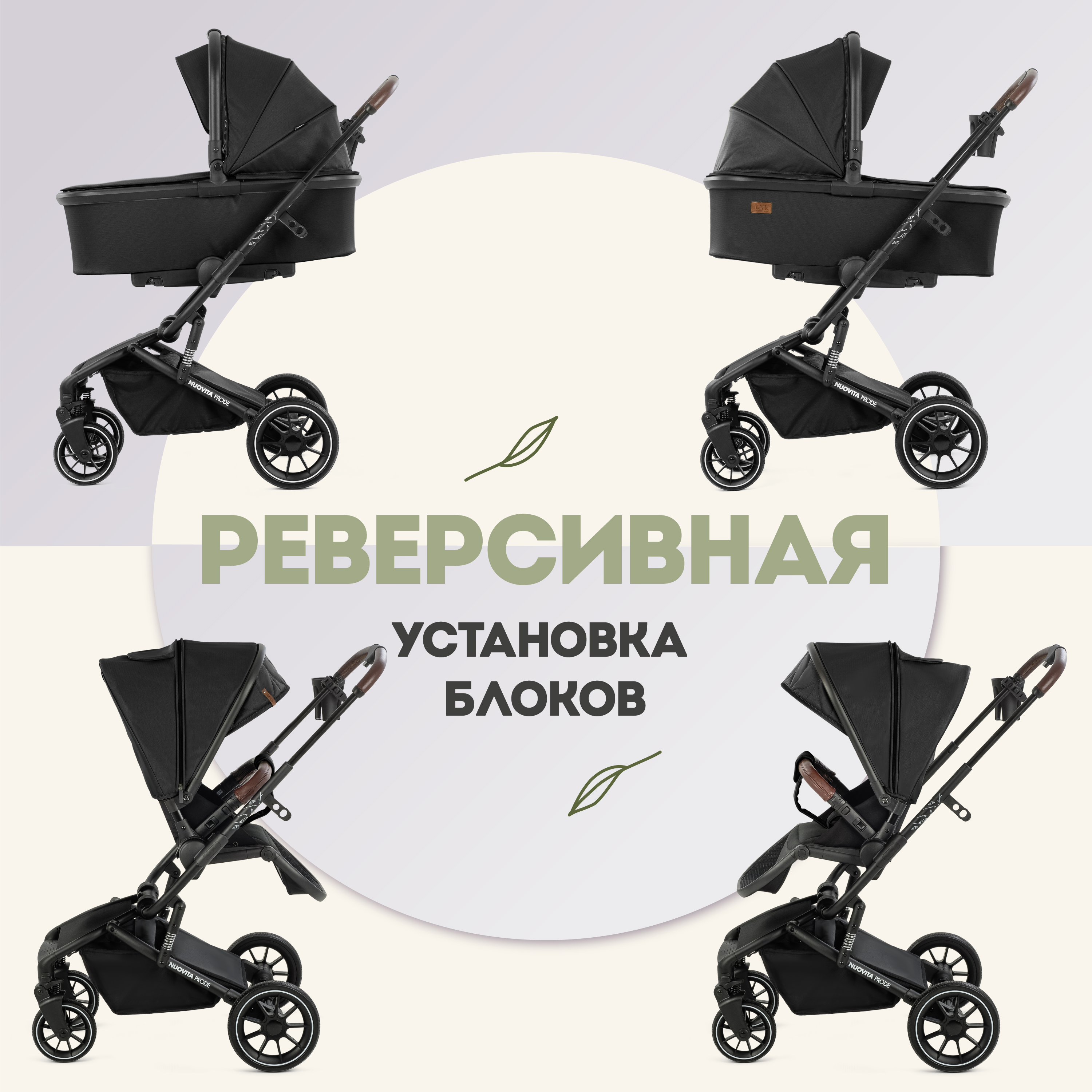 Коляска 2в1 Nuovita - фото 2
