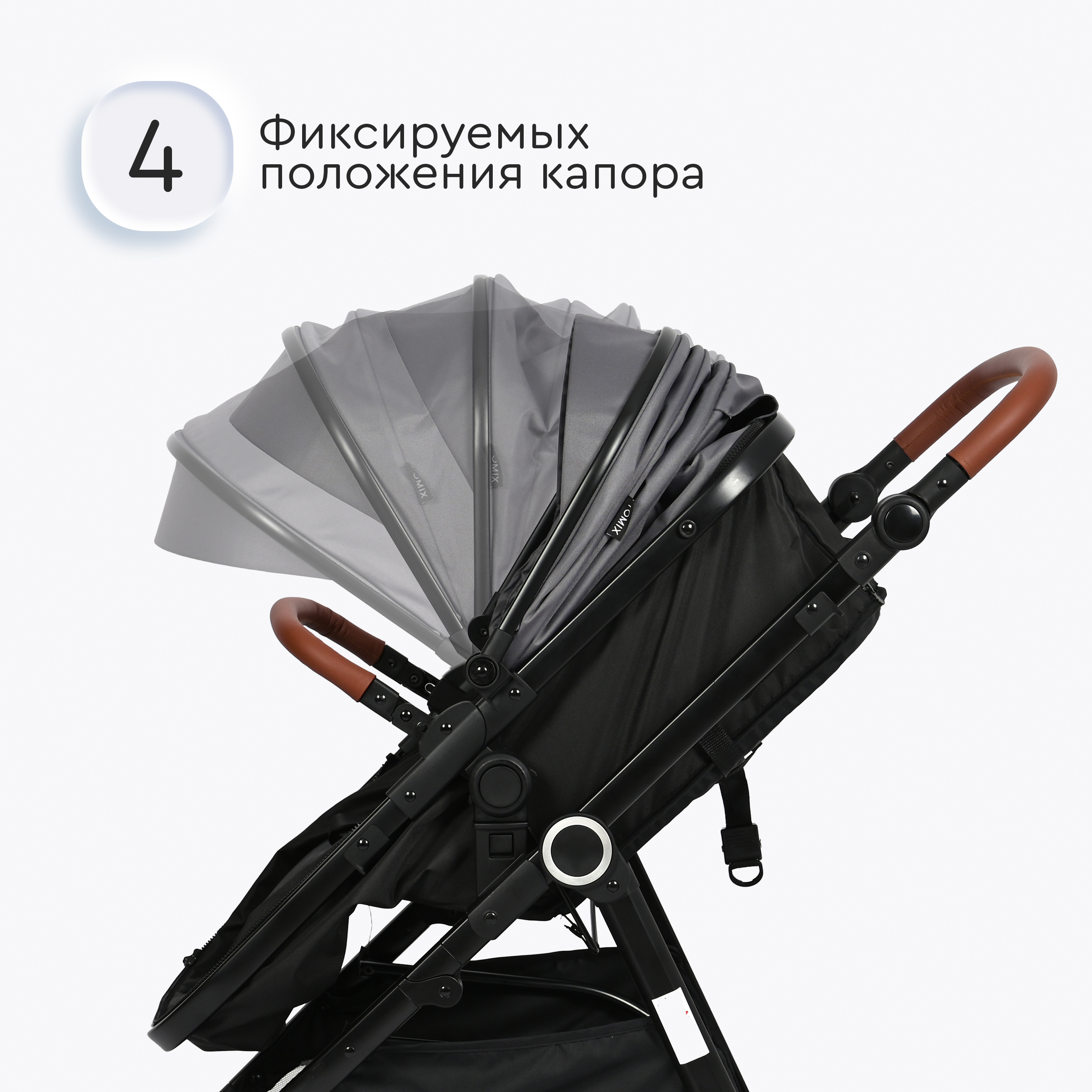 Коляска трансформер Tomix Bonny - фото 4