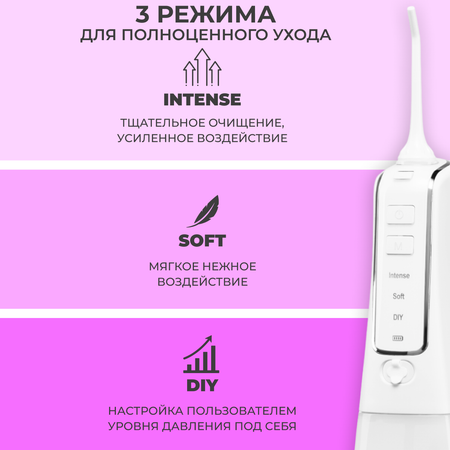 Ирригатор CS MEDICA импульсный 3 реж.