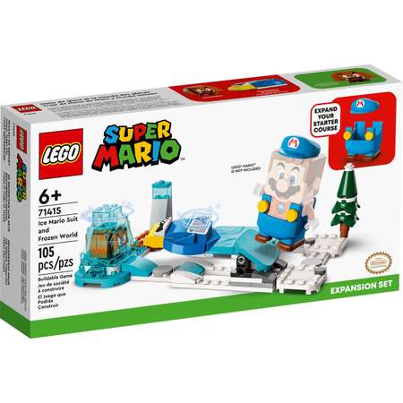 Конструктор LEGO Super Mario Ice Mario Suit Frozen World блочный